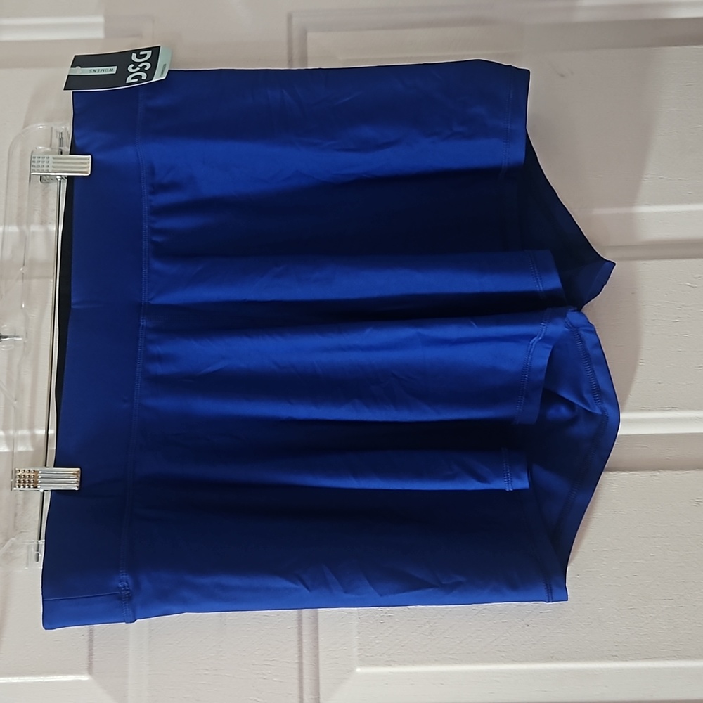 DSG 5" Compression Shorts: BLUE: NEW WITH TAGS: SIZE 2X